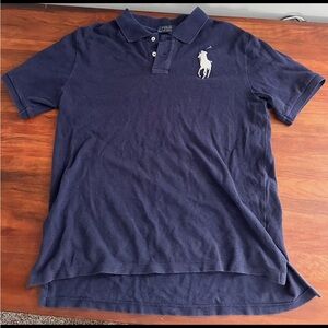 Polo collar shirt-ralph lauren